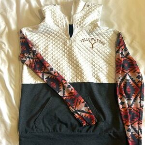 Yellowstone Aztec Print Hoddie
